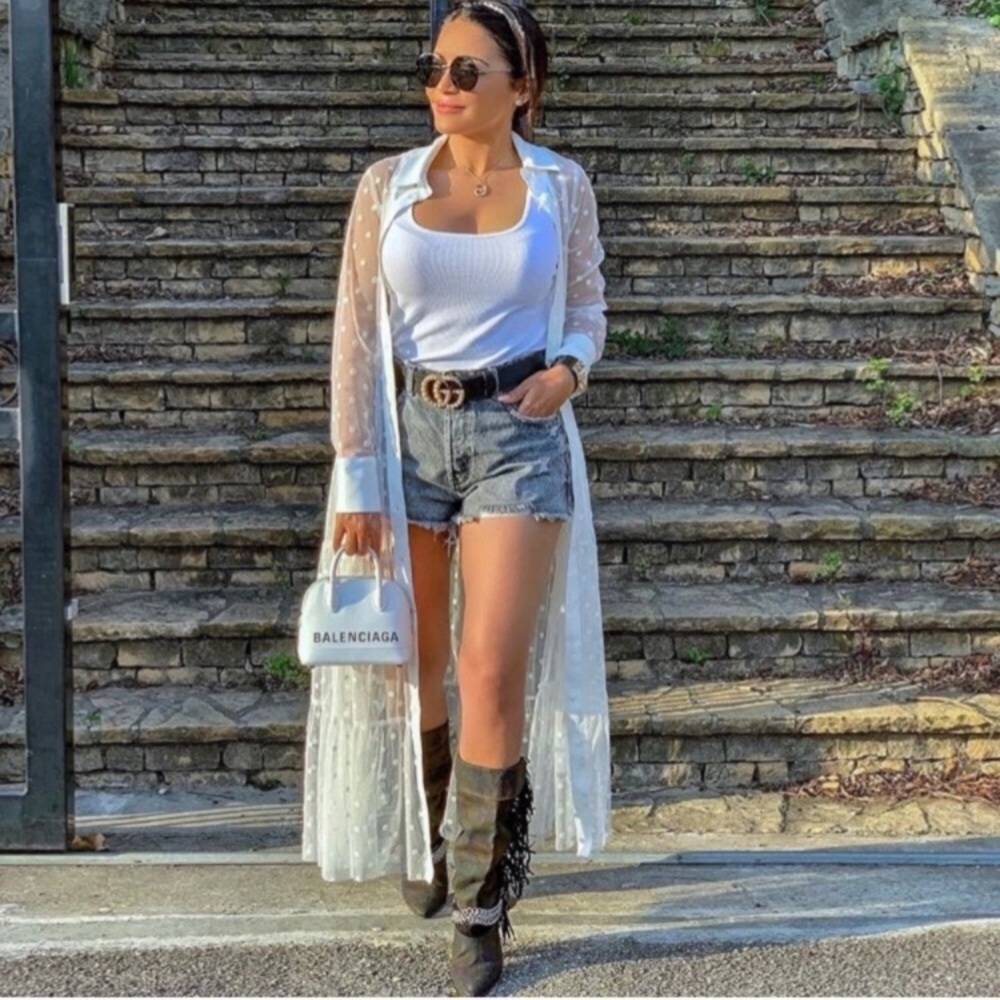 ZARA TULLE DRESS - Picture 6 of 8